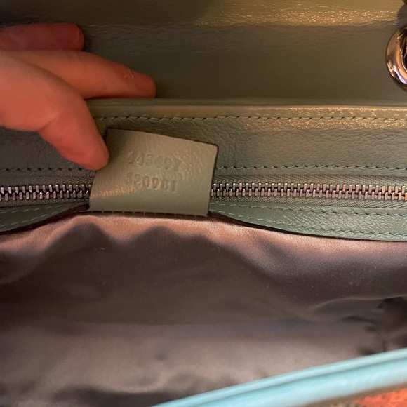 Gucci Marmont Pastel Multicolor Sequin Crossbody Bag - Picture 5 of 10